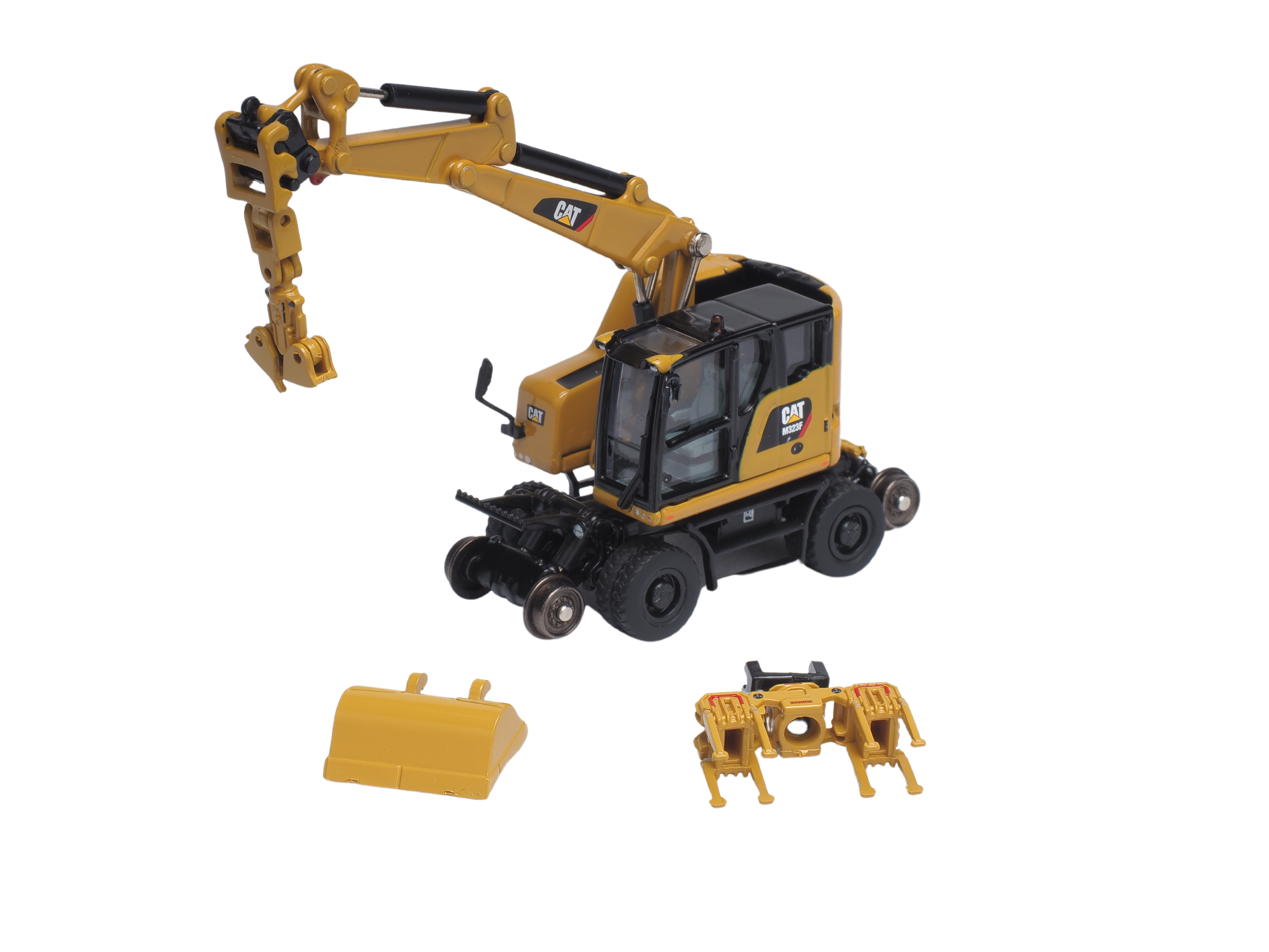 CAT Progress Rail HO Scale Train Set