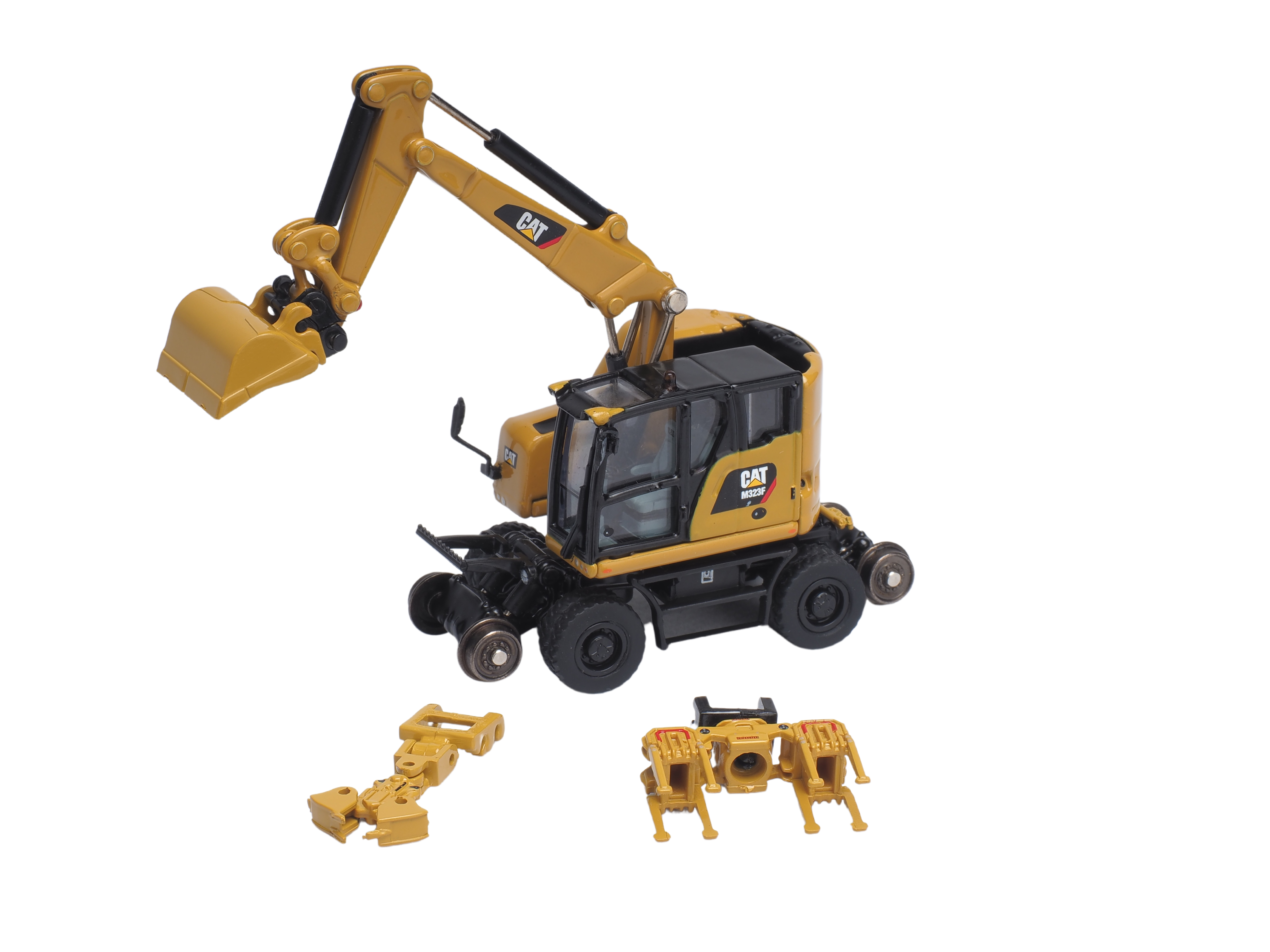 CAT Progress Rail HO Scale Train Set