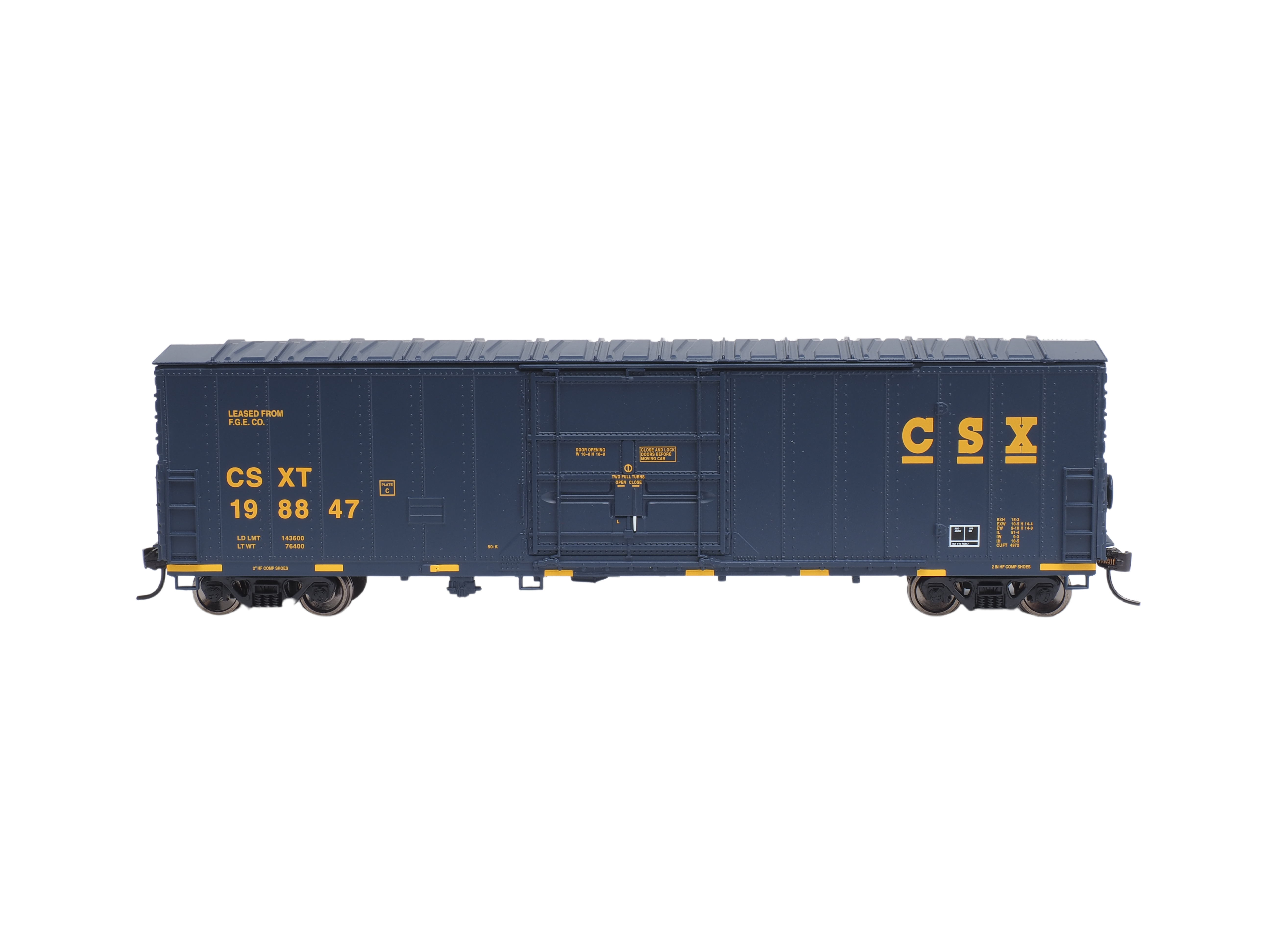 CAT Progress Rail HO Scale Train Set