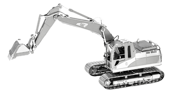Metal Earth Cat Excavator - view 6