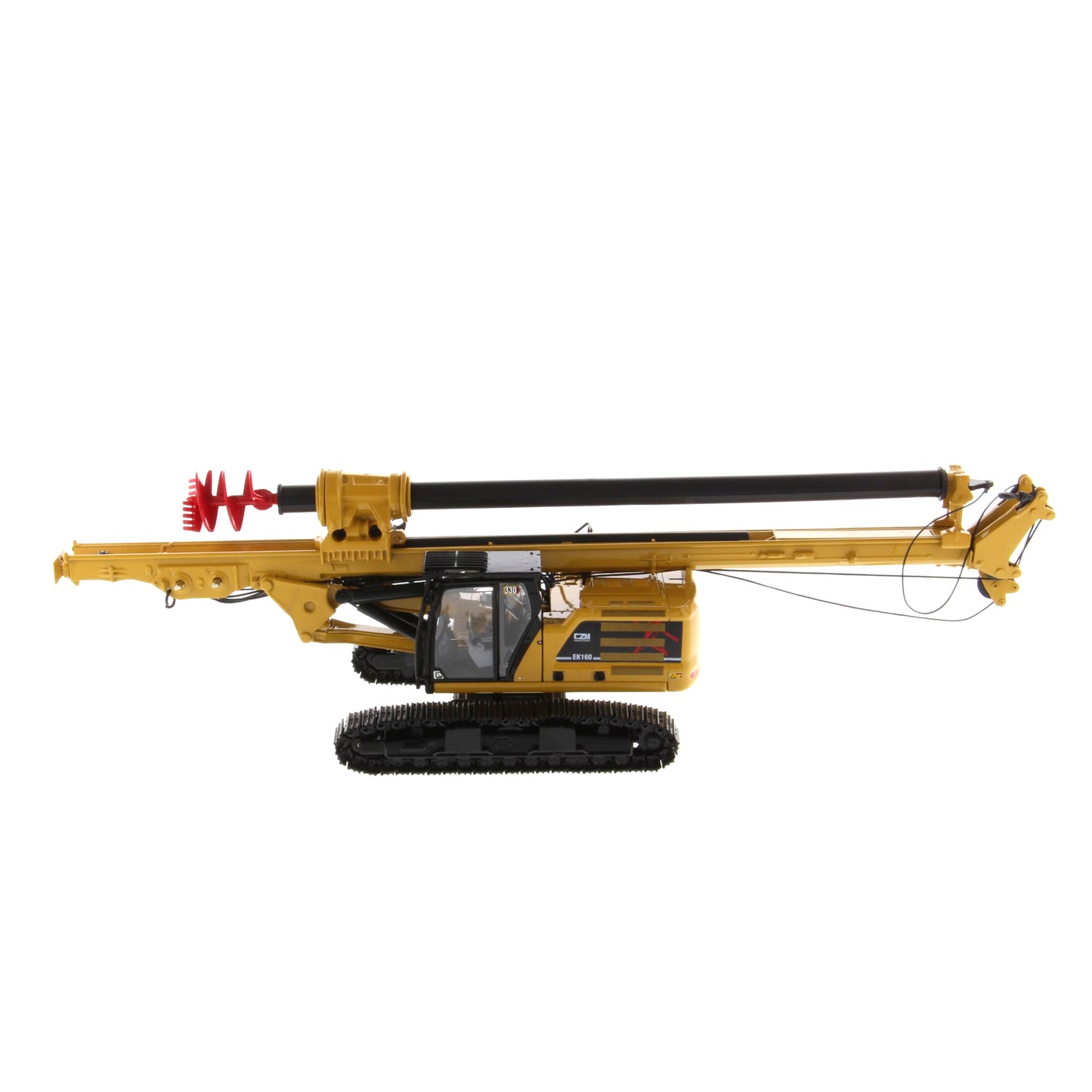 CAT 330 with CZM EK160 Drilling Rig 1:50 Scale Die Cast Model