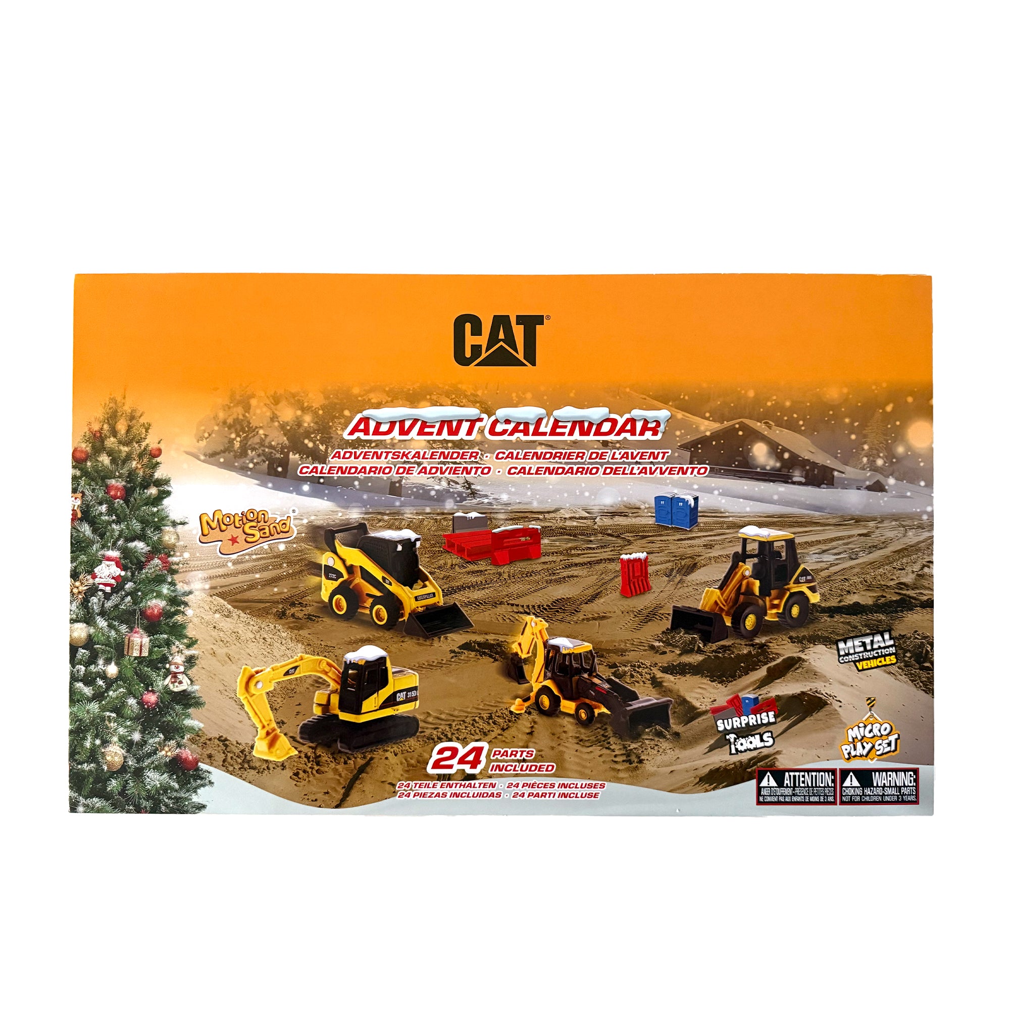 CAT Micro Machines Advent Calendar 2024