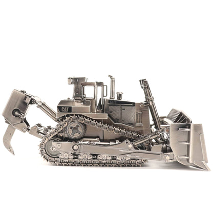 CAT D11T Track-Type Tractor Silver Commemorative Edition 1:50 Scale Die Cast Model