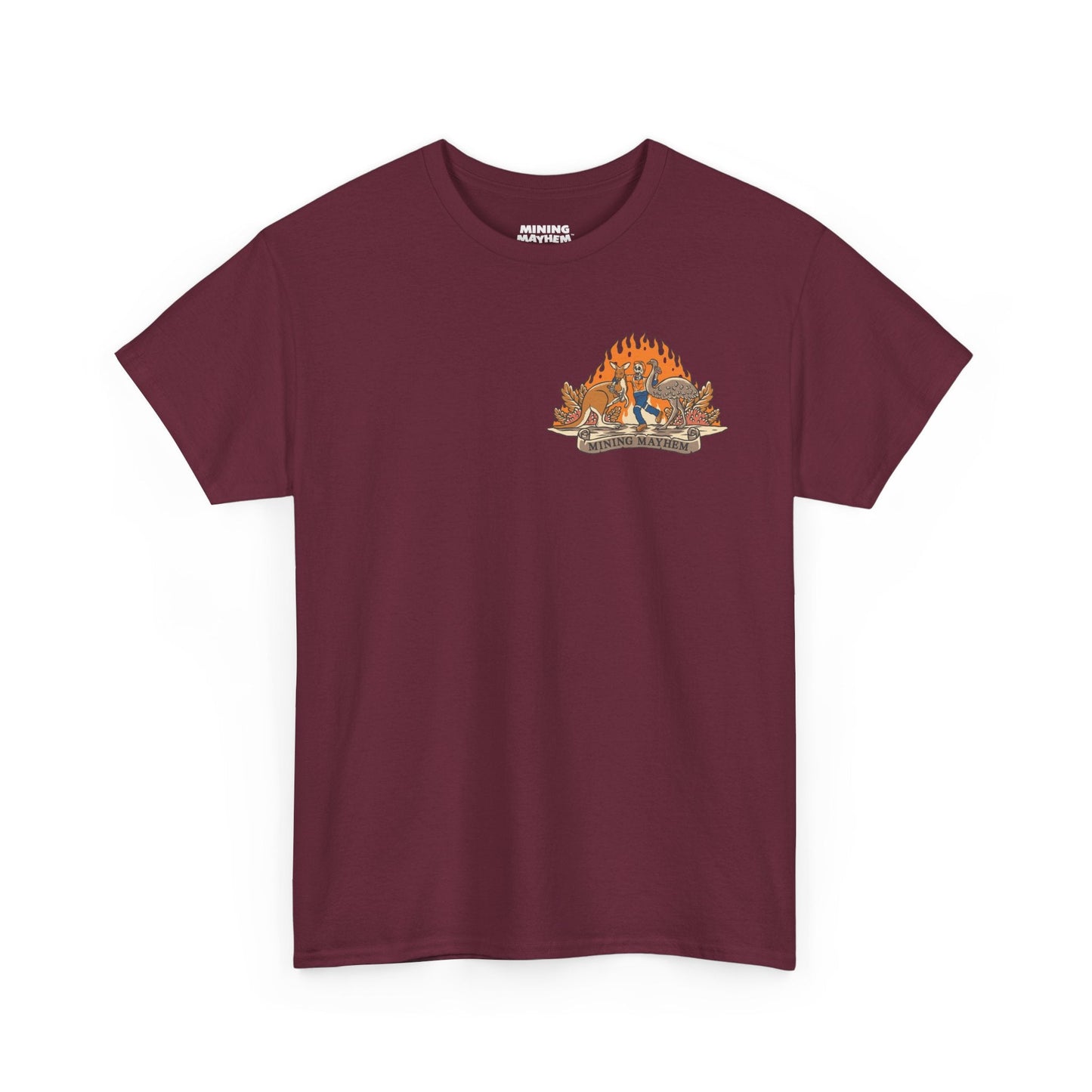 Aussie Mining Emblem T-Shirt front