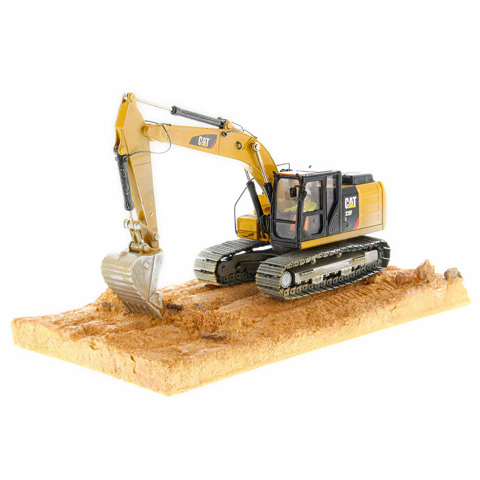 CAT Die Cast Weathered 320F L Excavator 1:50