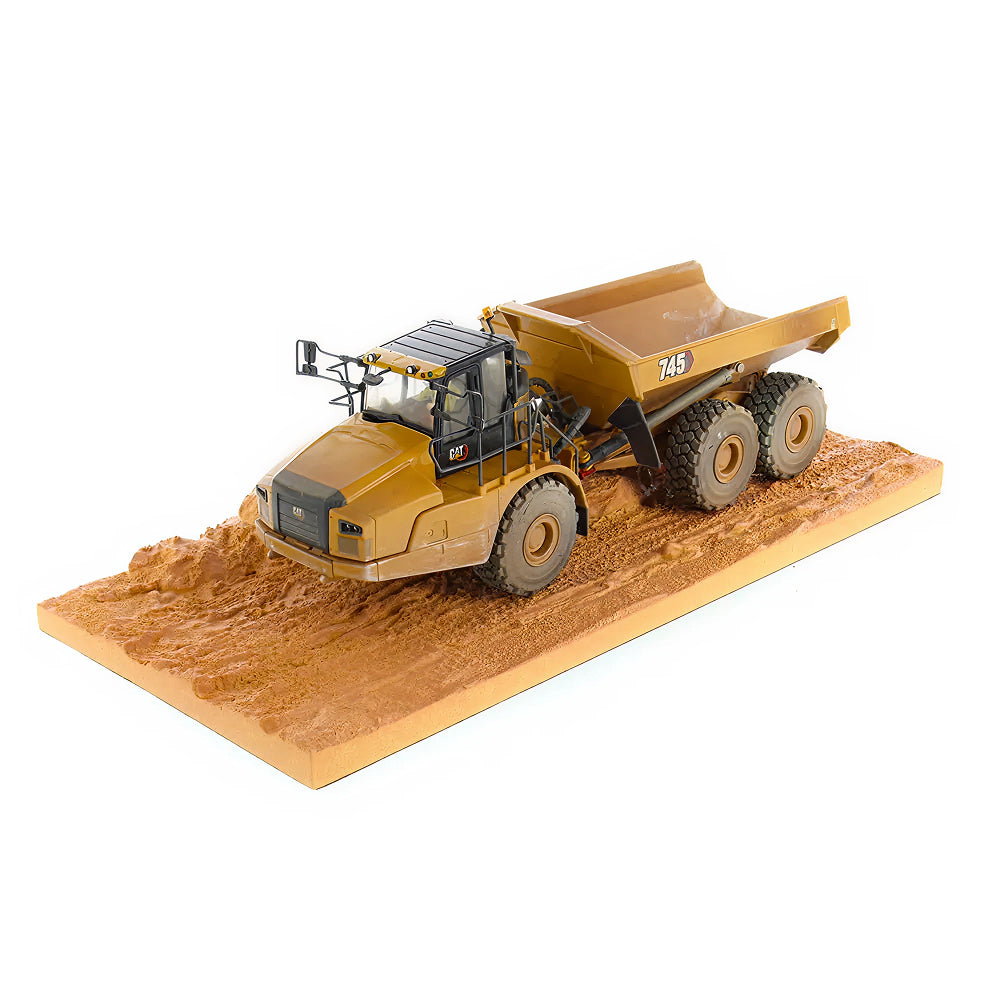 CAT Die Cast Weathered 745 Articulated Truck 1:50