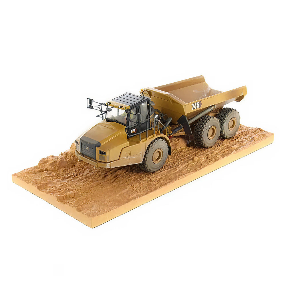 CAT Die Cast Weathered 745 Articulated Truck 1:50