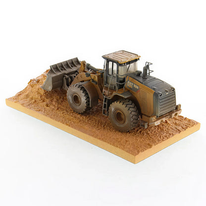 CAT Weathered 966M Wheel Loader 1:50 Scale Die Cast Model