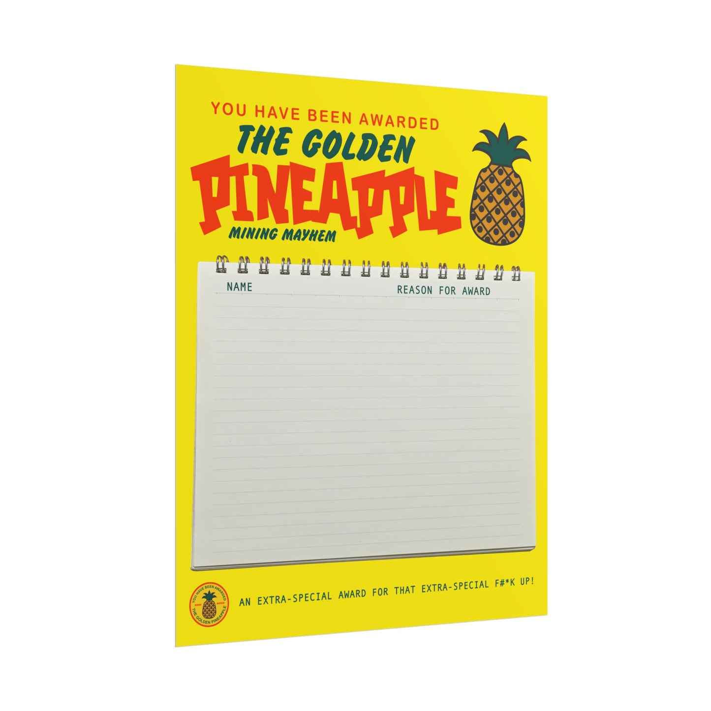 The Golden Pineapple - Poster