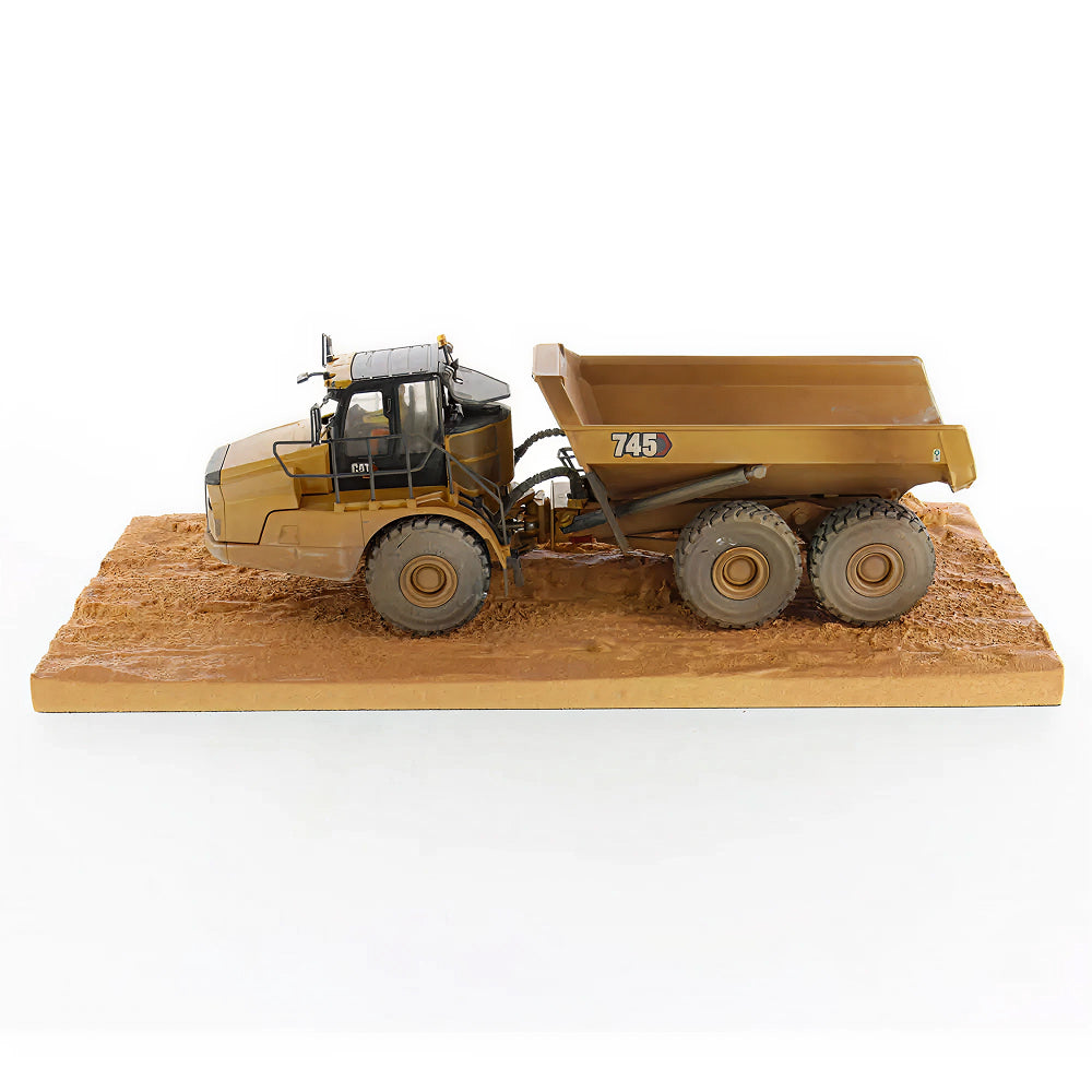 CAT Weathered 745 Articulated Truck 1:50 Scale Die Cast Model