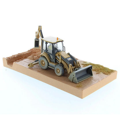 CAT 1:50 Scale Weathered 420F2 Backhoe Loader Weathered Series Die Cast Model