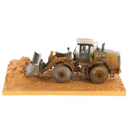 CAT Weathered 966M Wheel Loader 1:50 Scale Die Cast Model