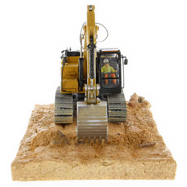 CAT Die Cast Weathered 320F L Excavator 1:50