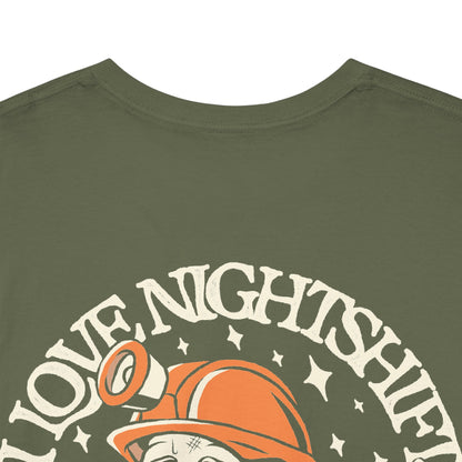 I Love Nightshift Skull - T-Shirt