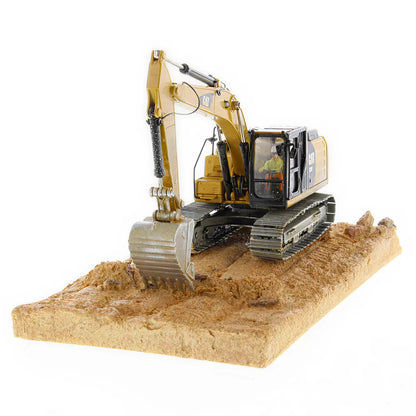 CAT Weathered 320F L Excavator 1:50 Scale Die Cast Model