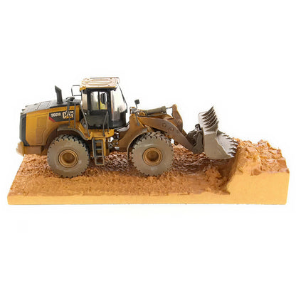 CAT Weathered 966M Wheel Loader 1:50 Scale Die Cast Model