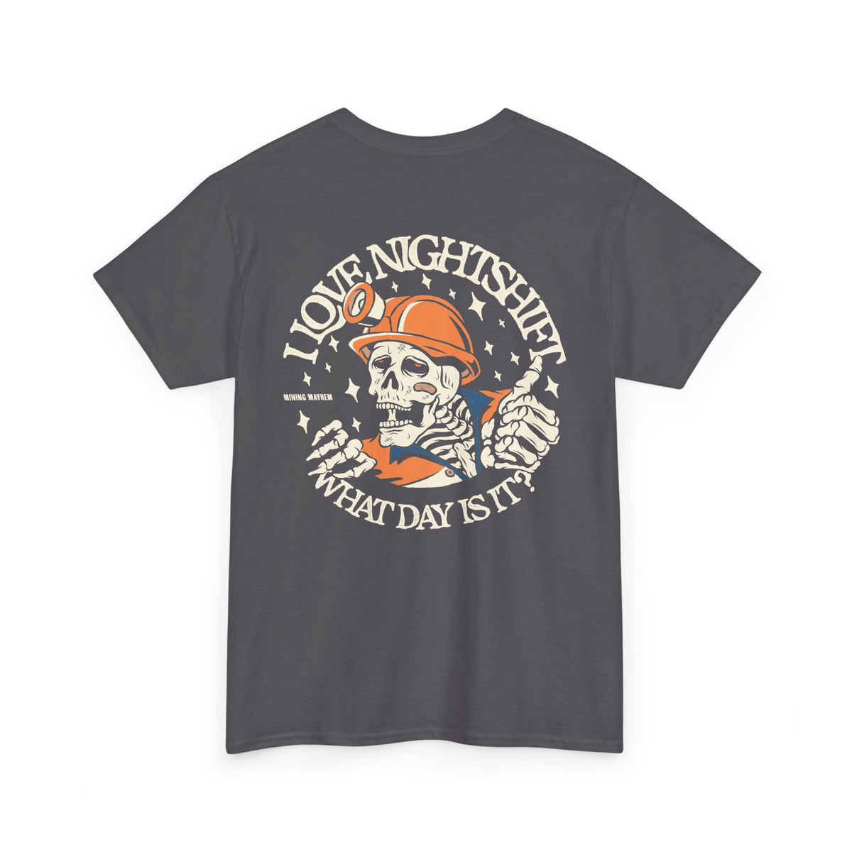 I Love Nightshift Skull - T-Shirt