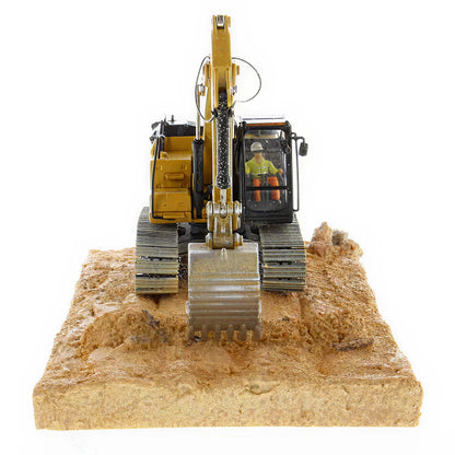 CAT Weathered 320F L Excavator 1:50 Scale Die Cast Model