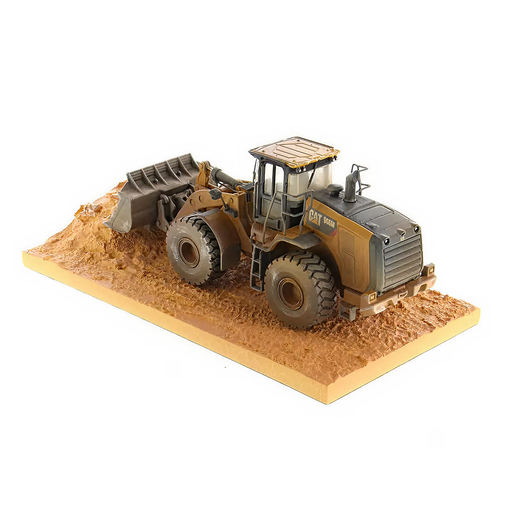CAT Weathered 966M Wheel Loader 1:50 Scale Die Cast Model