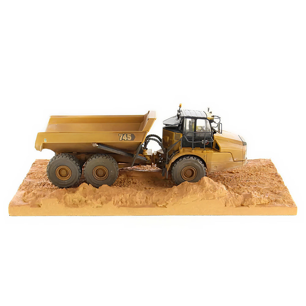 CAT Die Cast Weathered 745 Articulated Truck 1:50