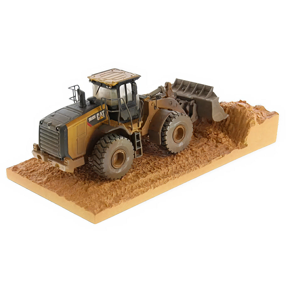 CAT Weathered 966M Wheel Loader 1:50 Scale Die Cast Model
