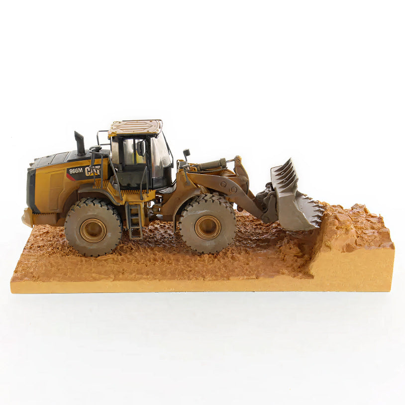 CAT Die Cast Weathered 966M Wheel Loader 1:50