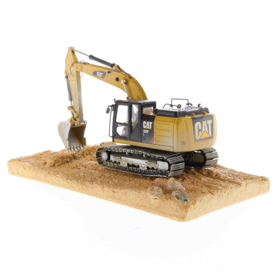 CAT Die Cast Weathered 320F L Excavator 1:50