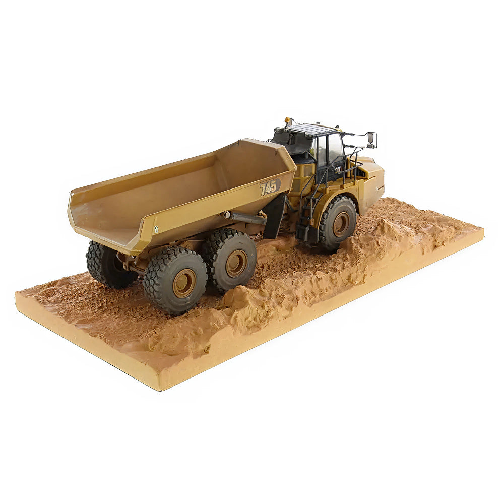CAT Die Cast Weathered 745 Articulated Truck 1:50