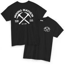 Mining Mayhem Pickaxe Logo - T-Shirt