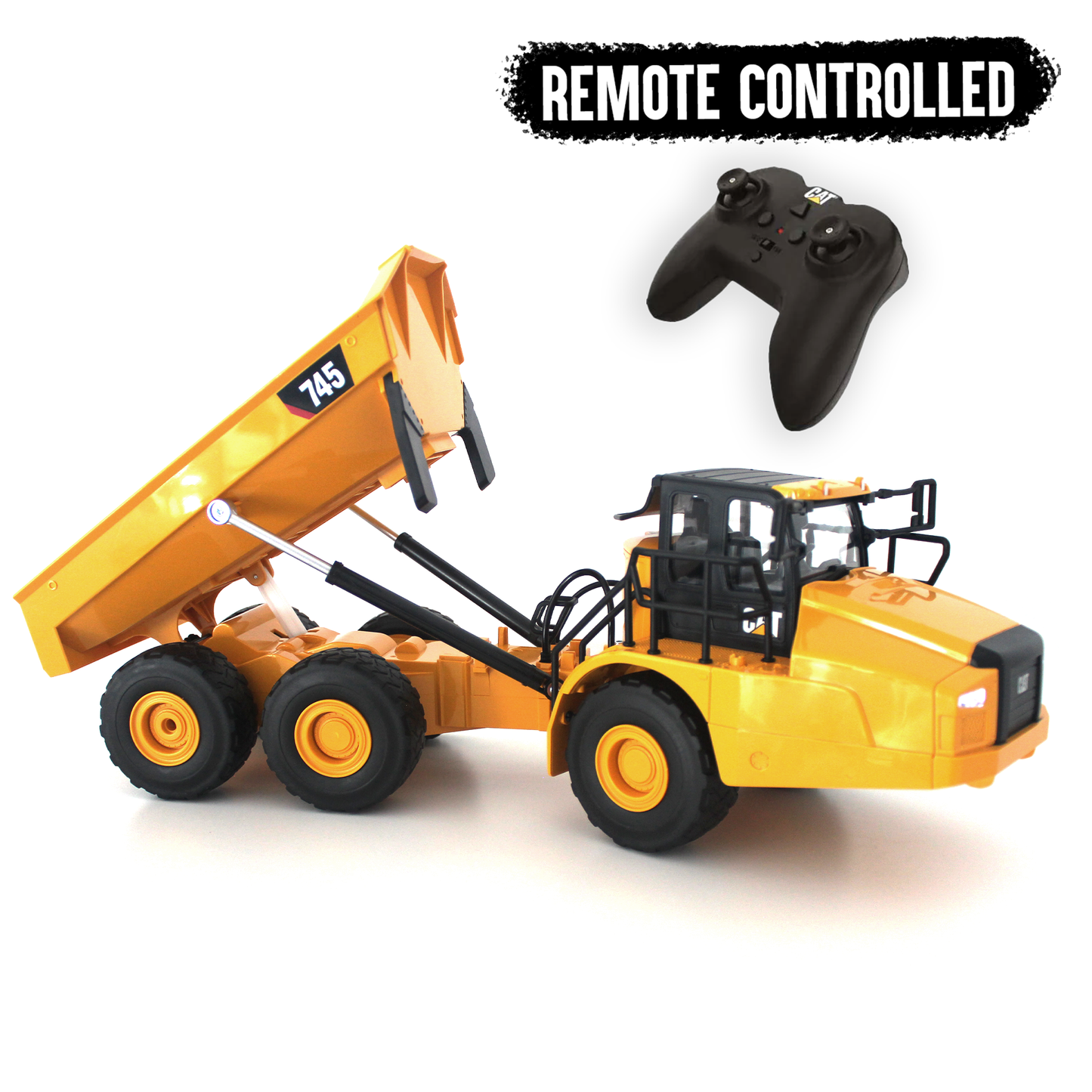 CAT Remote Controlled 745 Articulated Truck 1:24