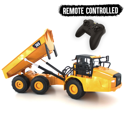 CAT Remote Controlled 745 Articulated Truck 1:24