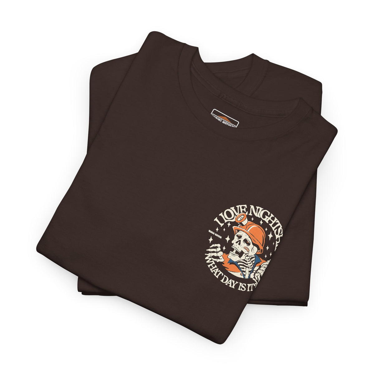 I Love Nightshift Skull - T-Shirt