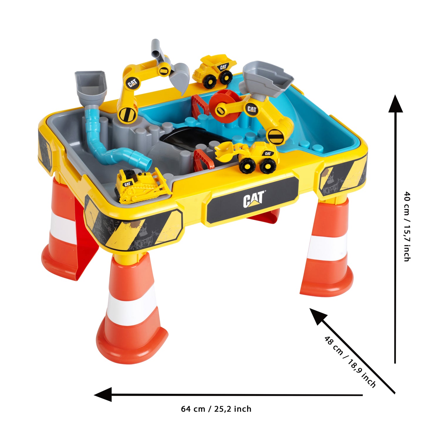 CAT - Kids Sand and Water Play Table Mega Set