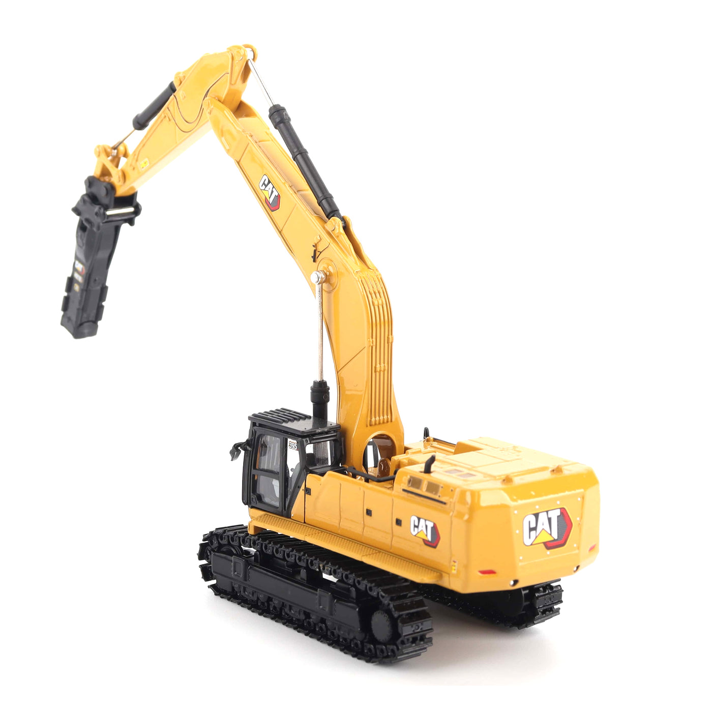 CAT Die Cast 395 Excavator ME Version with Metal Tracks HO Series 1:87