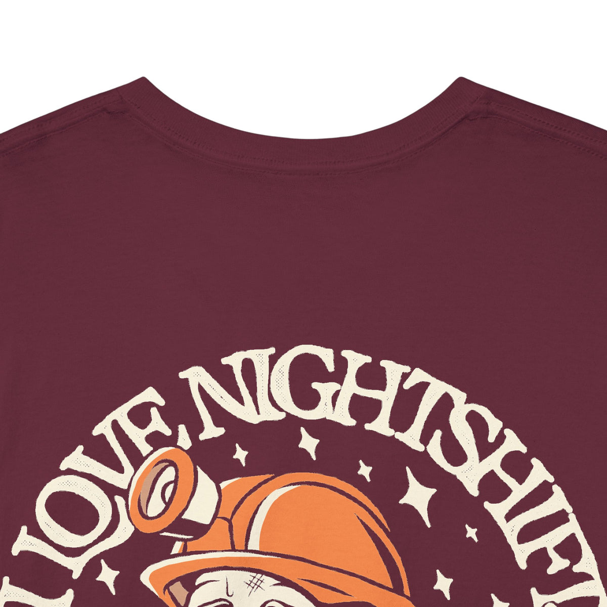 I Love Nightshift Skull - T-Shirt