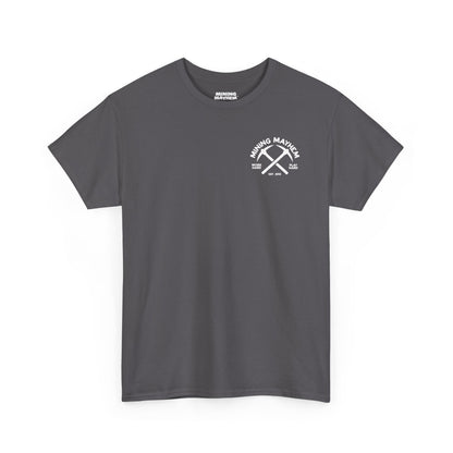 Mining Mayhem Pickaxe Logo - T-Shirt
