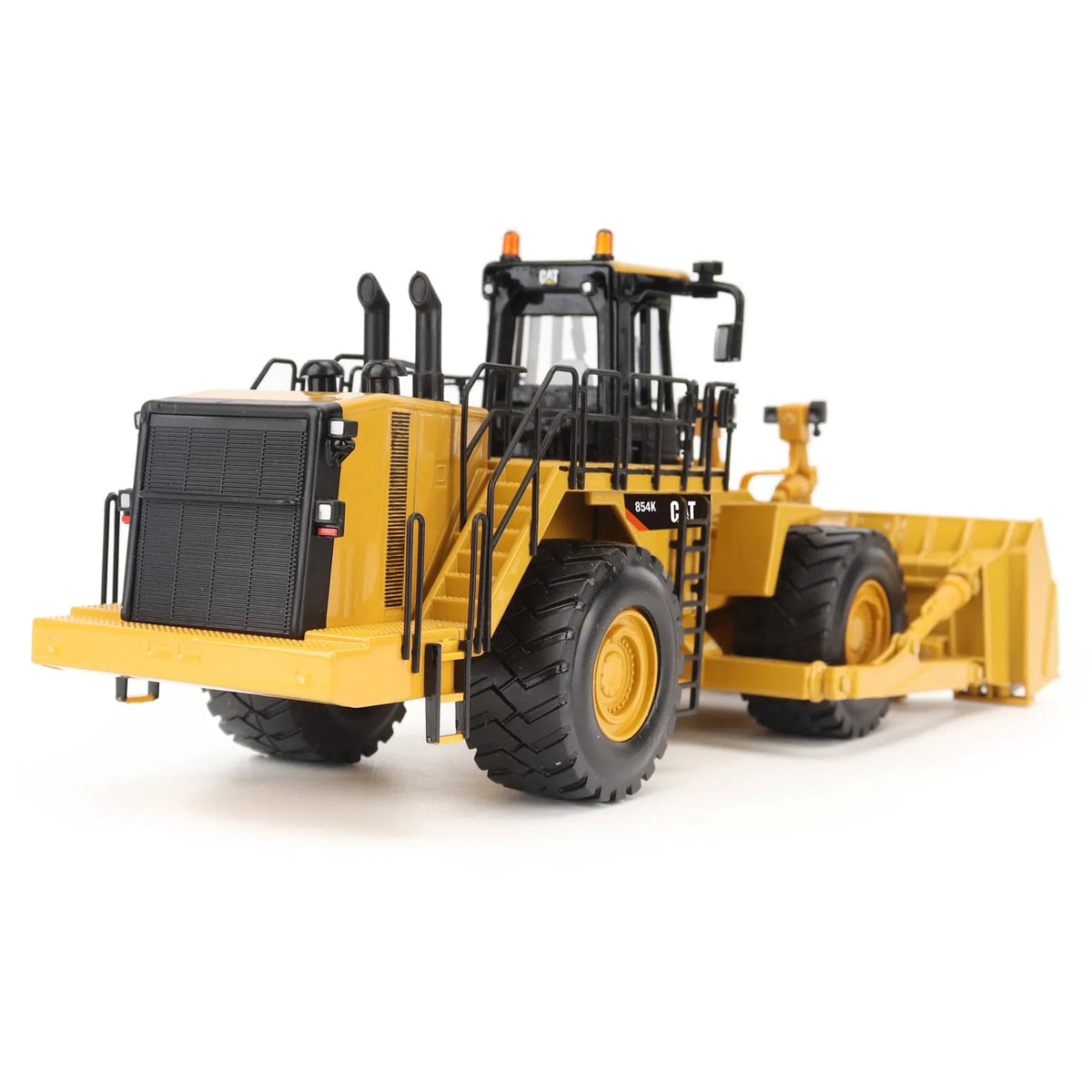 Cat 854K Wheel Dozer 1:50 scale die cast model, articulation detail