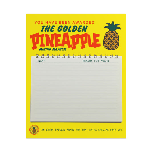 The Golden Pineapple - Poster
