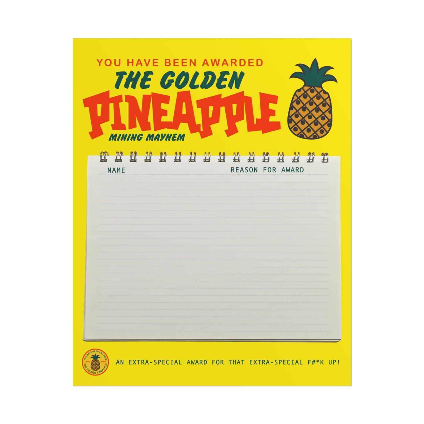 The Golden Pineapple poster