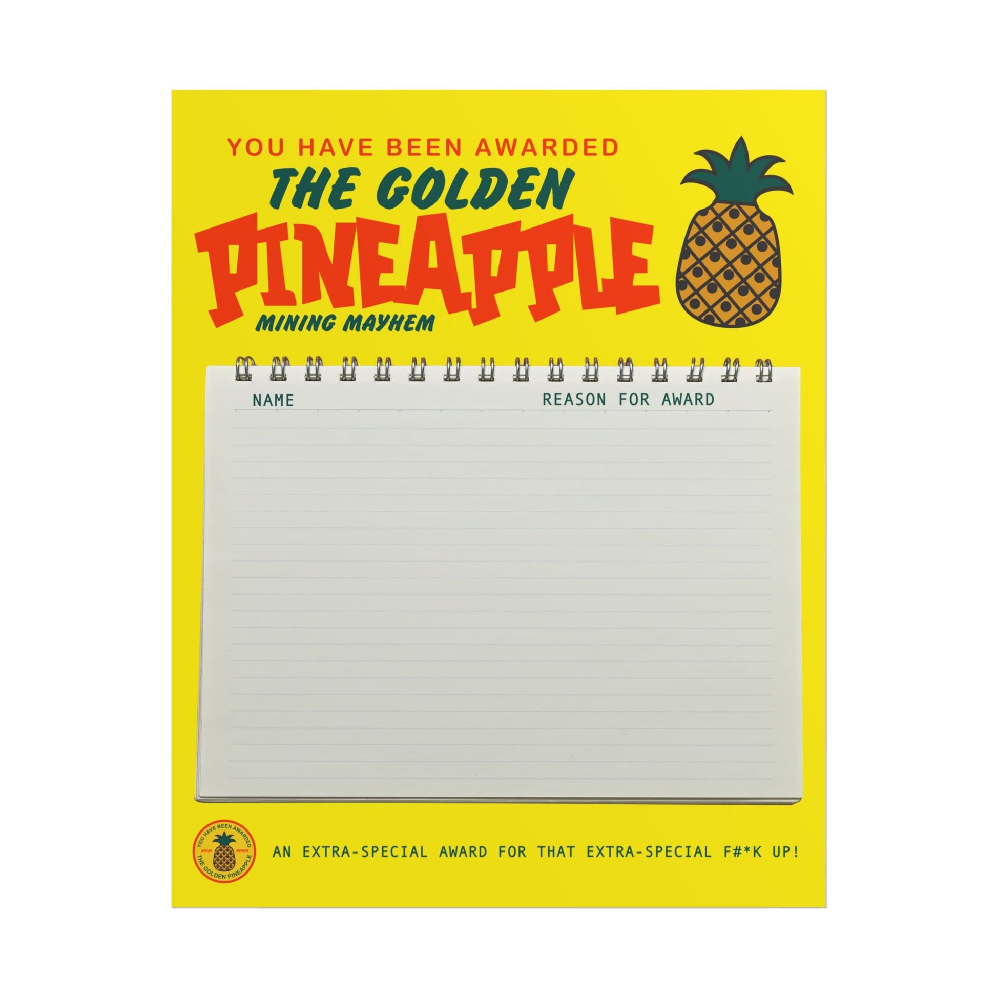 The Golden Pineapple poster