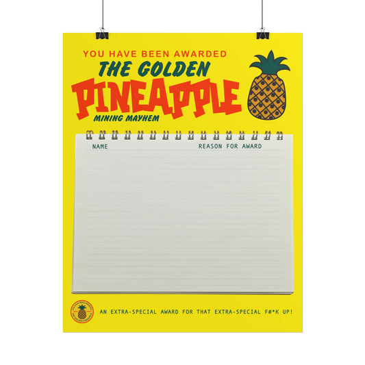 The Golden Pineapple - Poster