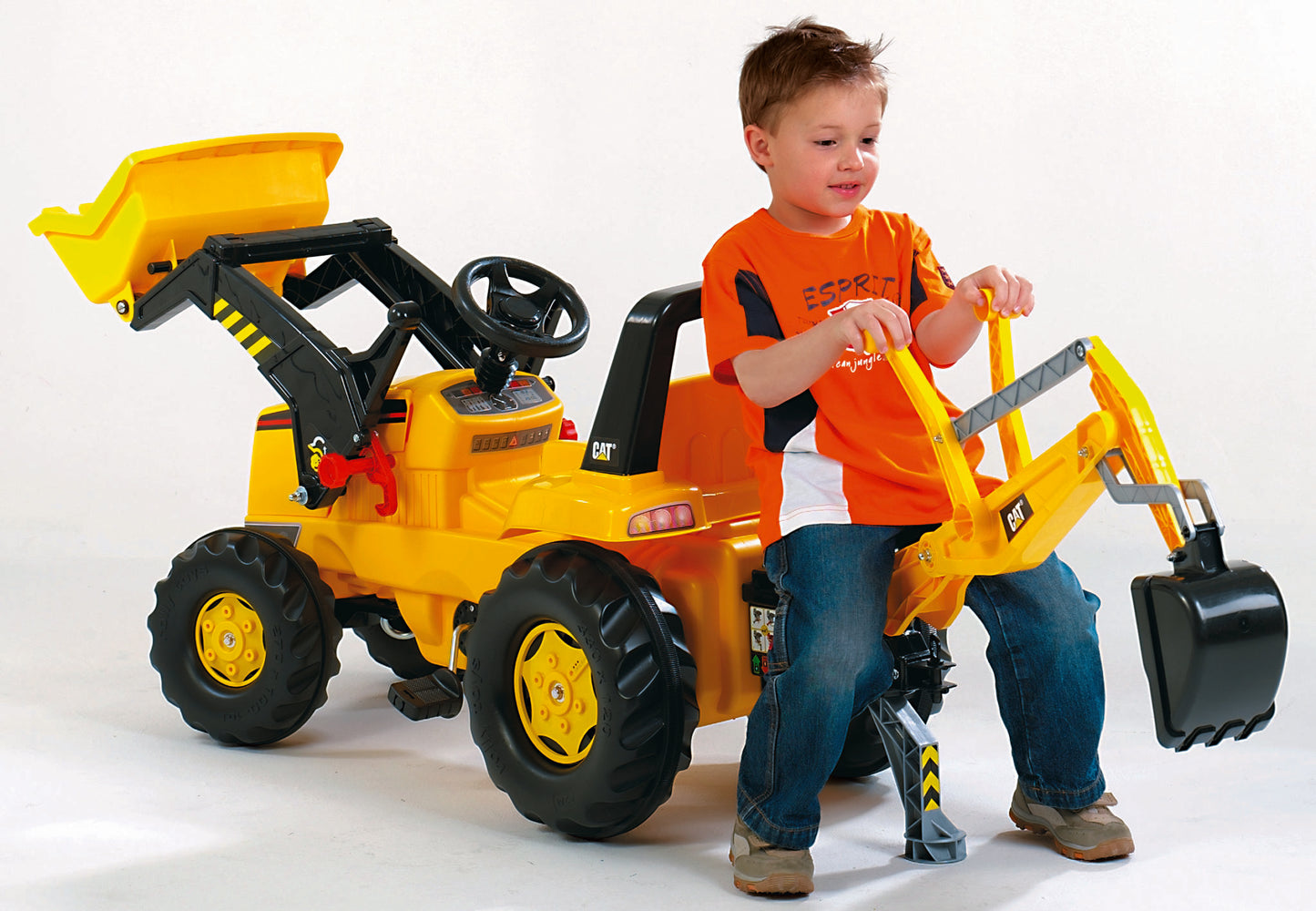 Child on rollyJunior