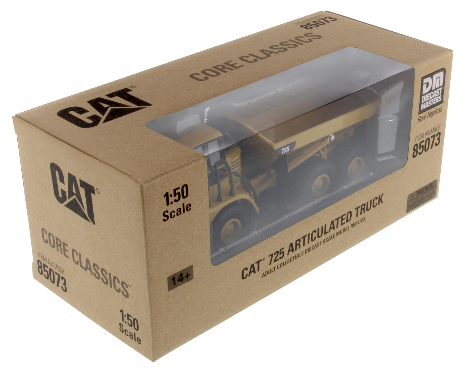 CAT Die Cast 725 Articulated Truck Core Classic Edition 1:50