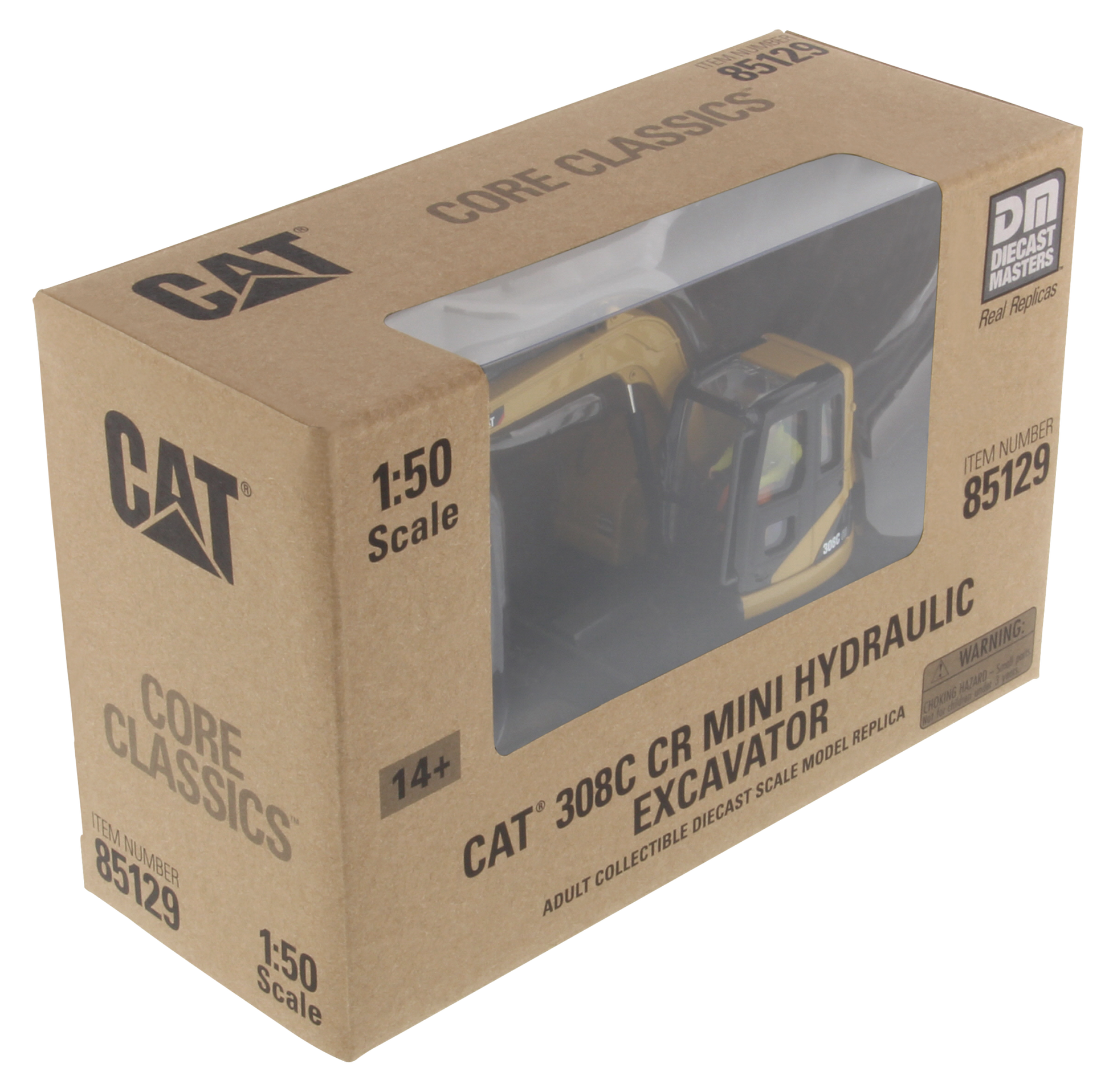 CAT 308C CR Hydraulic Excavator front packaging