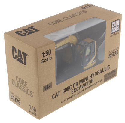 CAT 308C CR Hydraulic Excavator front packaging