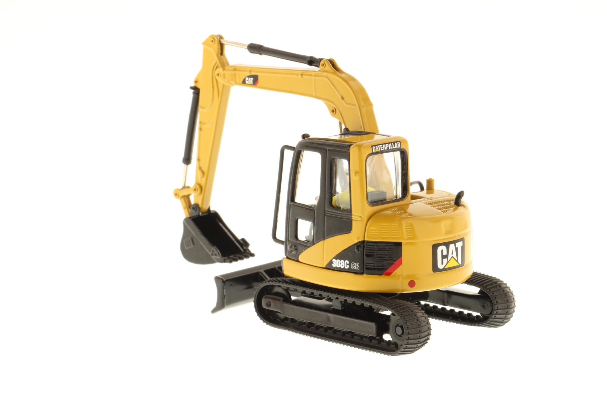 CAT 308C CR Hydraulic Excavator cab detail