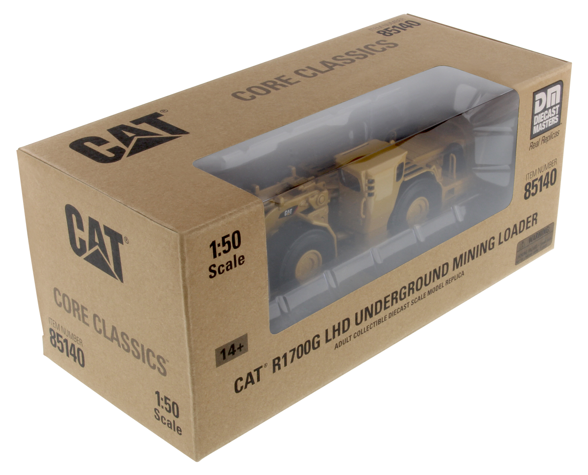 Cat R1700 Underground LHD Loader 1:50 scale die cast model packaging
