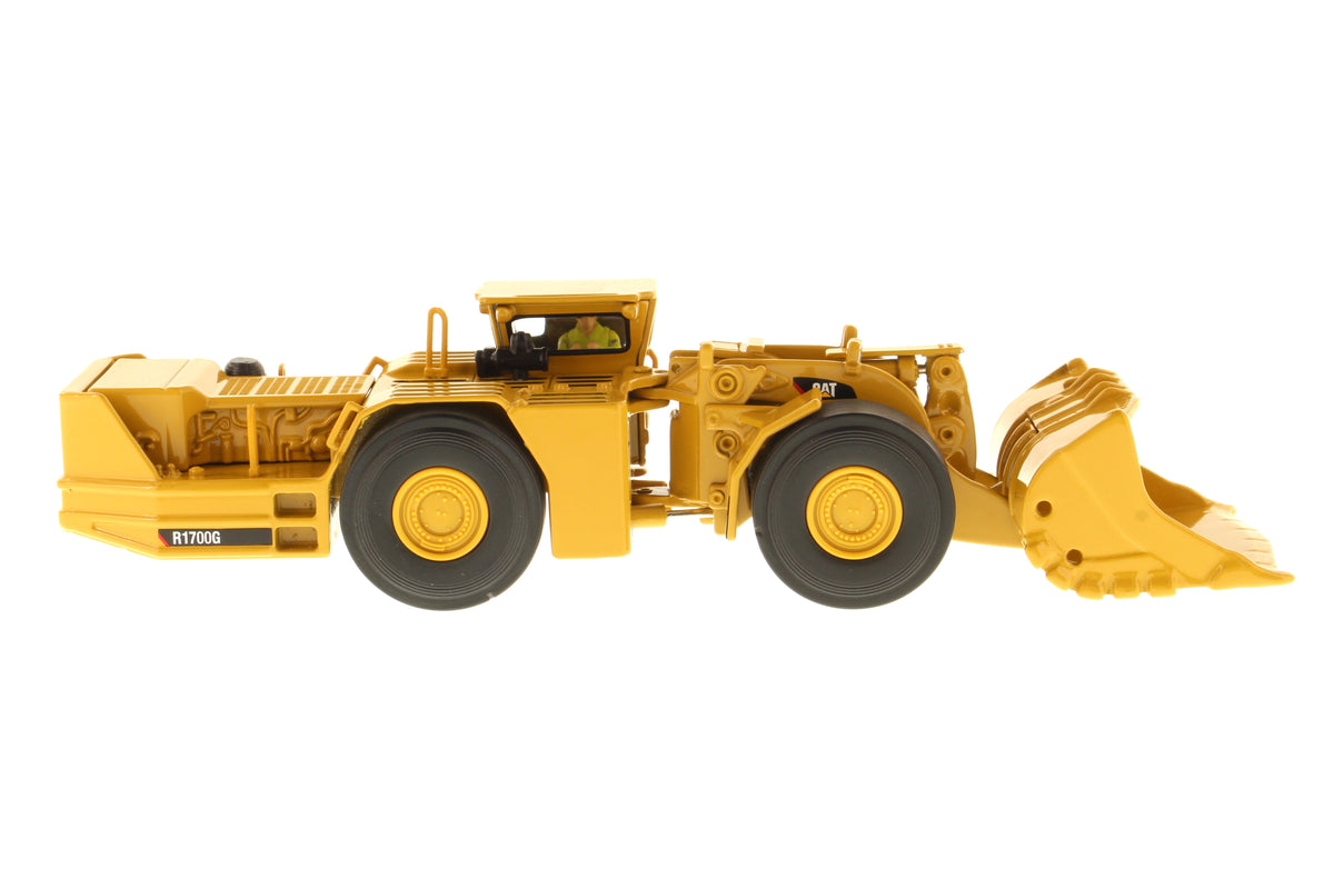 Cat R1700 Underground LHD Loader 1:50 scale die cast model, top view