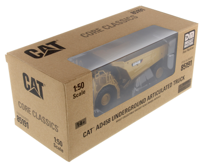 CAT AD45B Underground Articulated Truck 1:50 Scale Die Cast Model