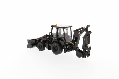 CAT Black 420F2 loader detail